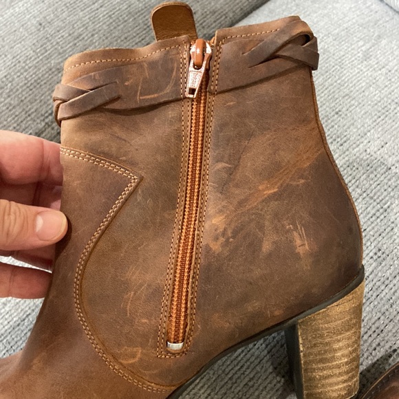 PLDM Palladium Stoney Csr heeled bootie with side zip leather size 38 - Picture 9 of 10